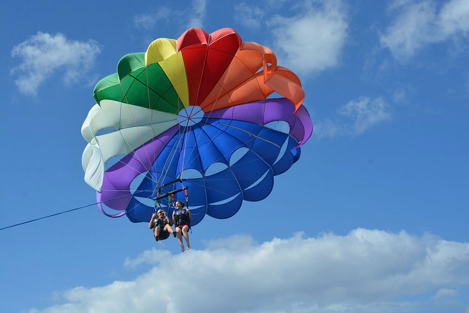 parachute ascensionnel nice